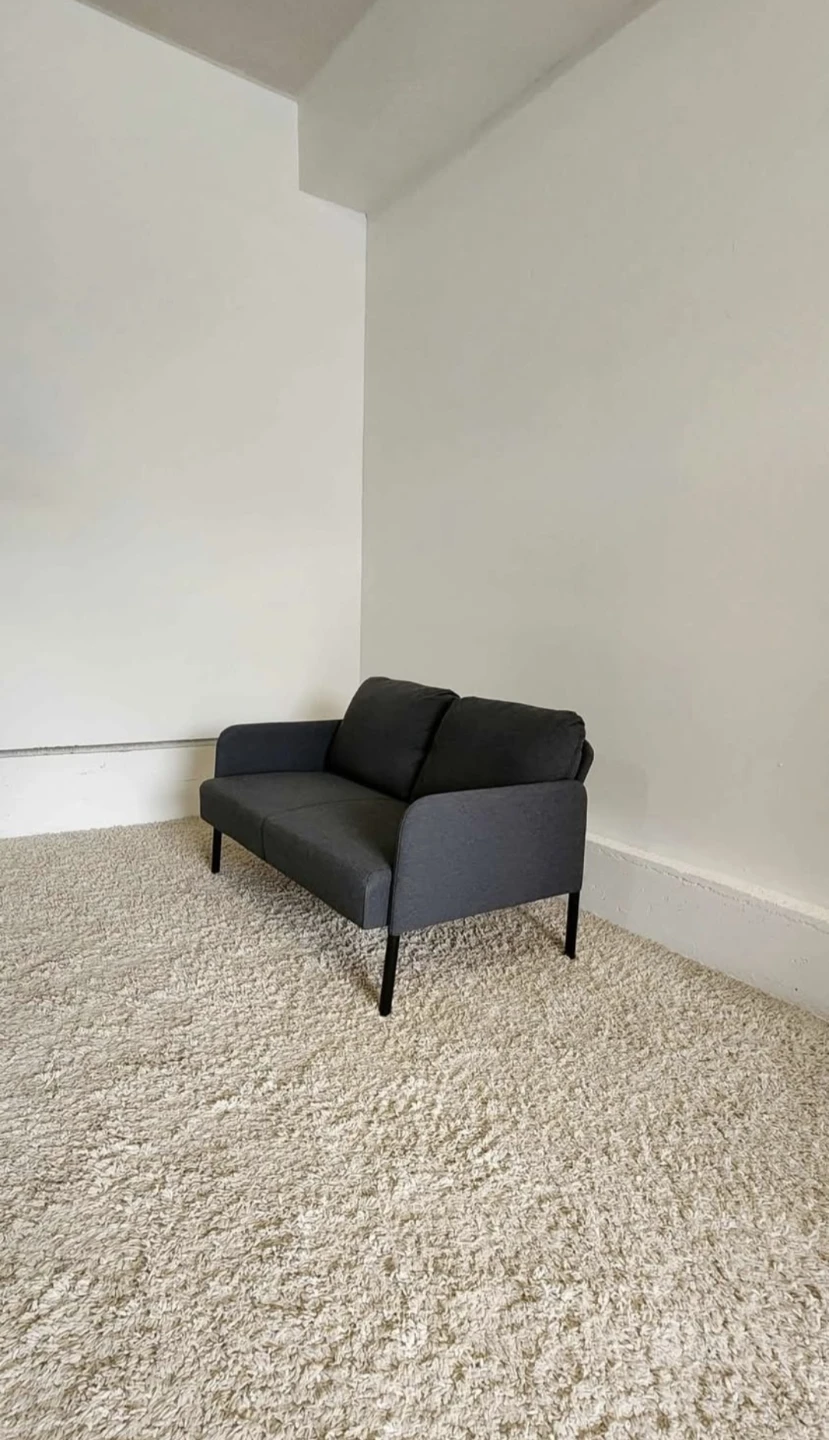 Ikea Glostad 2 Seater Loveseat Sofa Couch Like New - photo 2