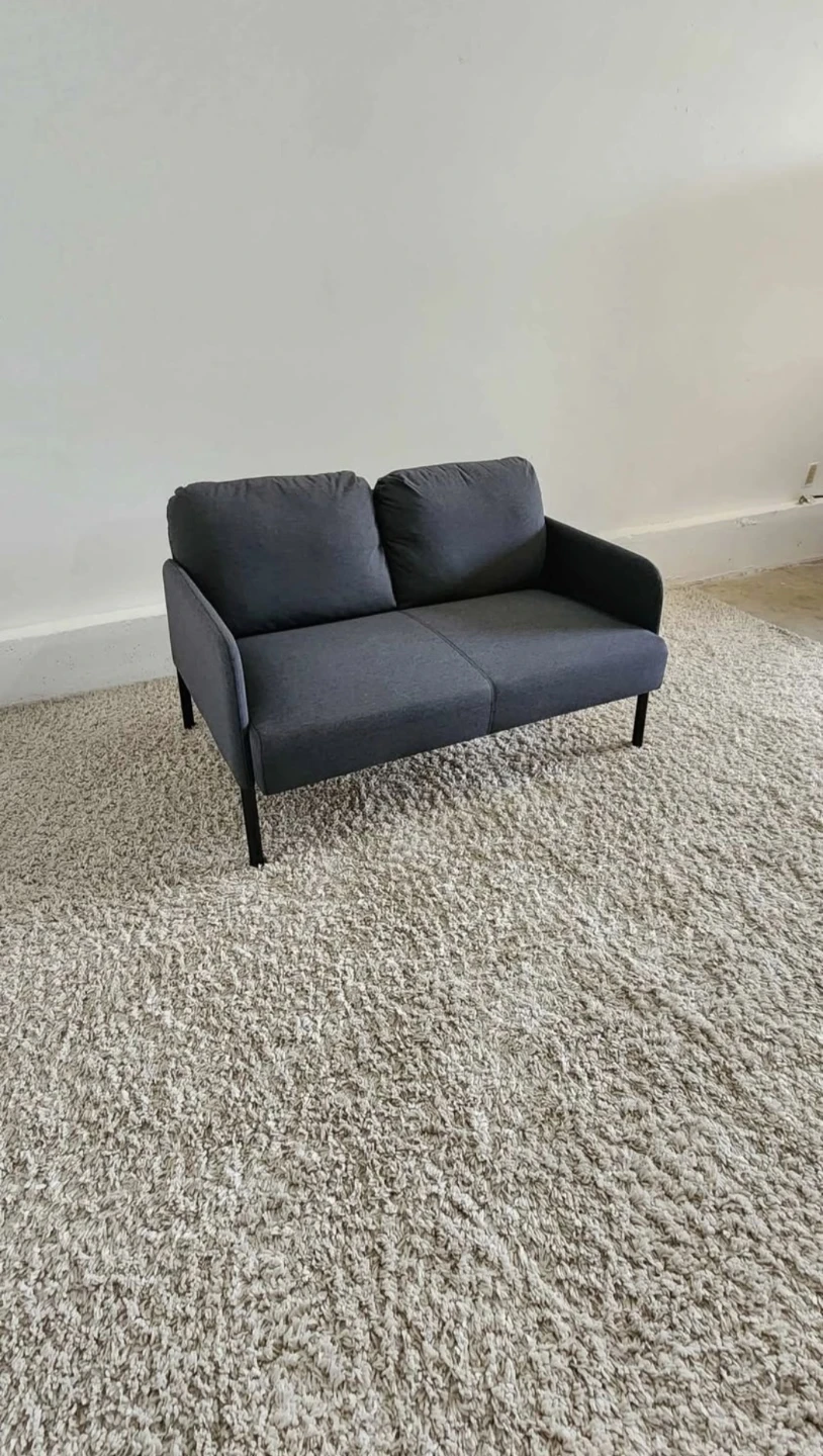 Ikea Glostad 2 Seater Loveseat Sofa Couch Like New - photo 3