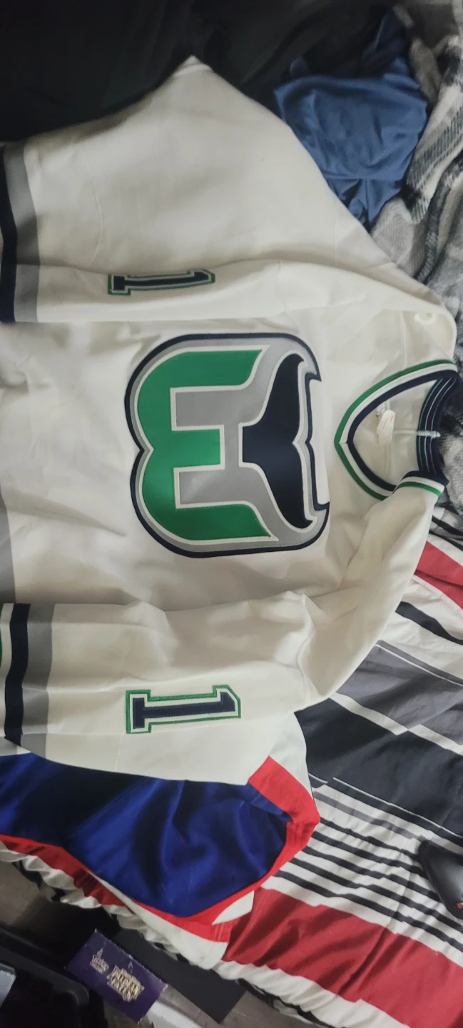 CCM Hartford Whalers Hockey Jersey - Burke #1