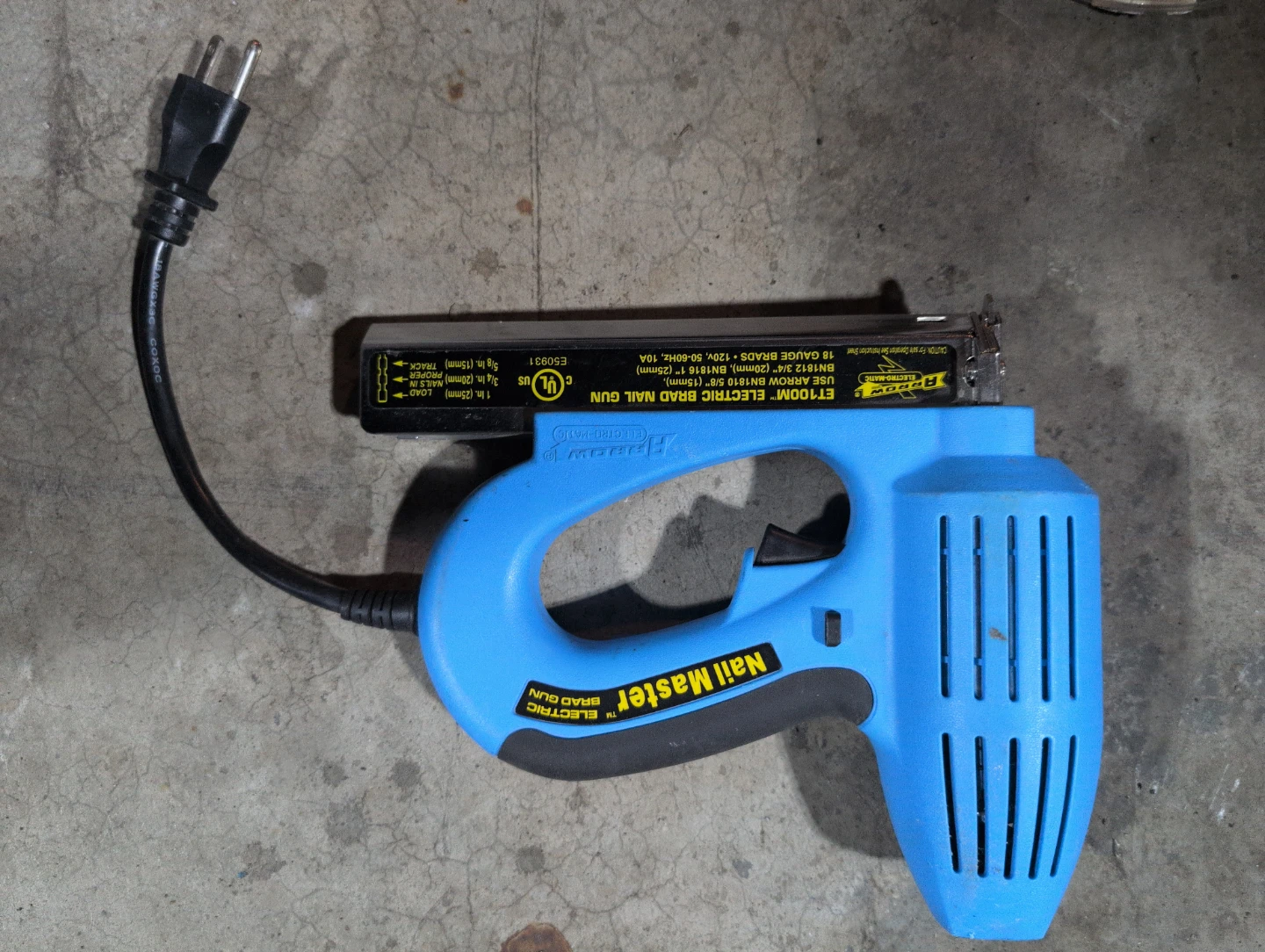 Nail Master Electric Brad Nail Gun - photo 2