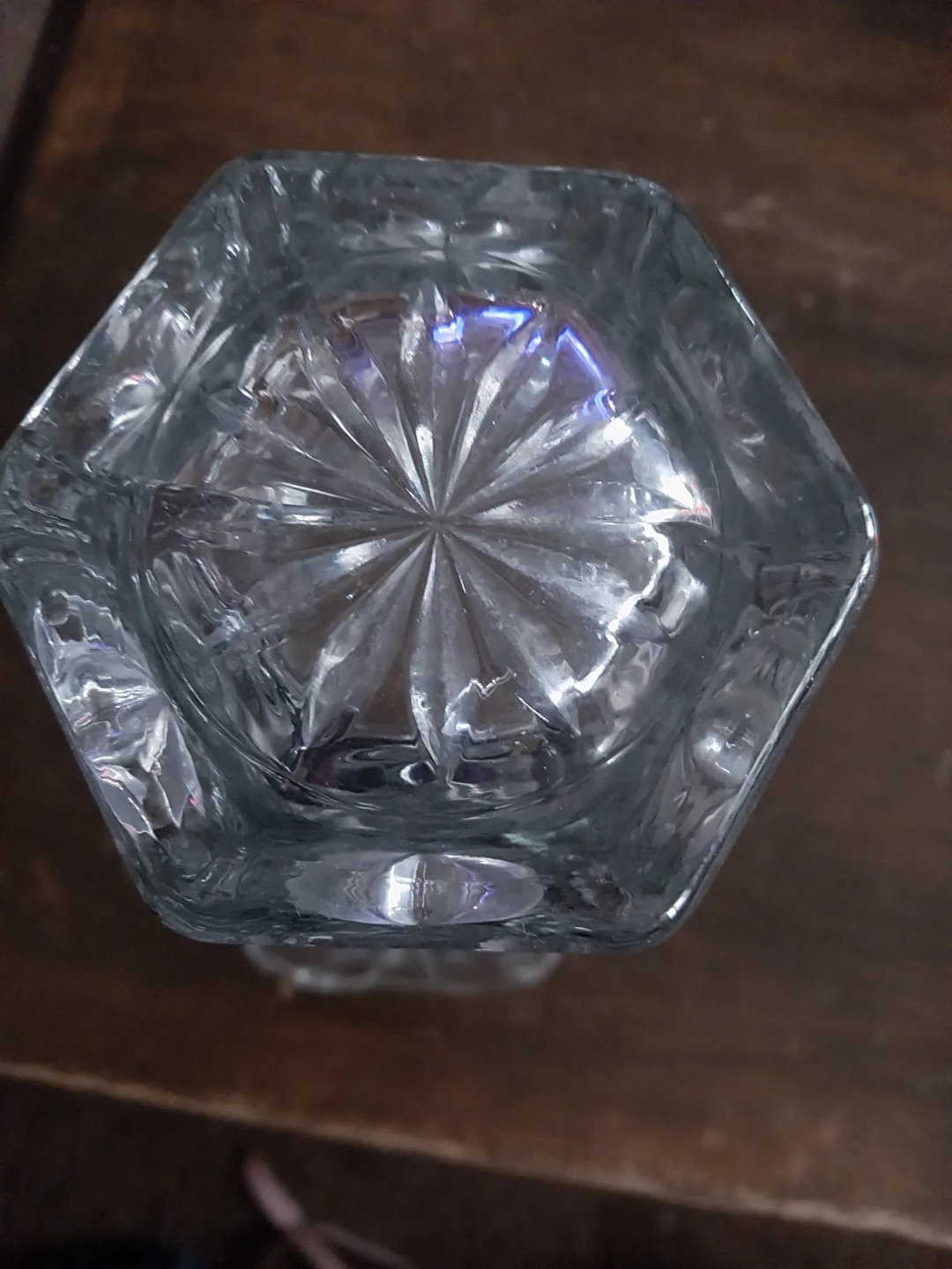 Glass Vase with Starburst Pattern 🏆 - photo 2