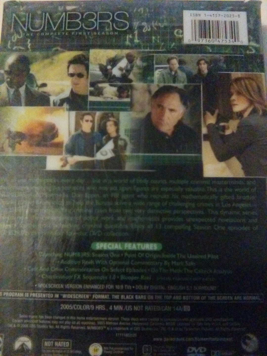 NUMB3RS: The Complete First Season DVD - photo 2
