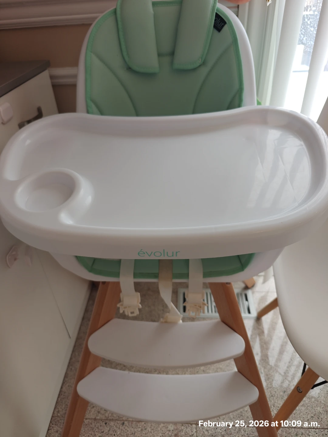 Evolur Baby High Chair with Padded Seat - photo 2