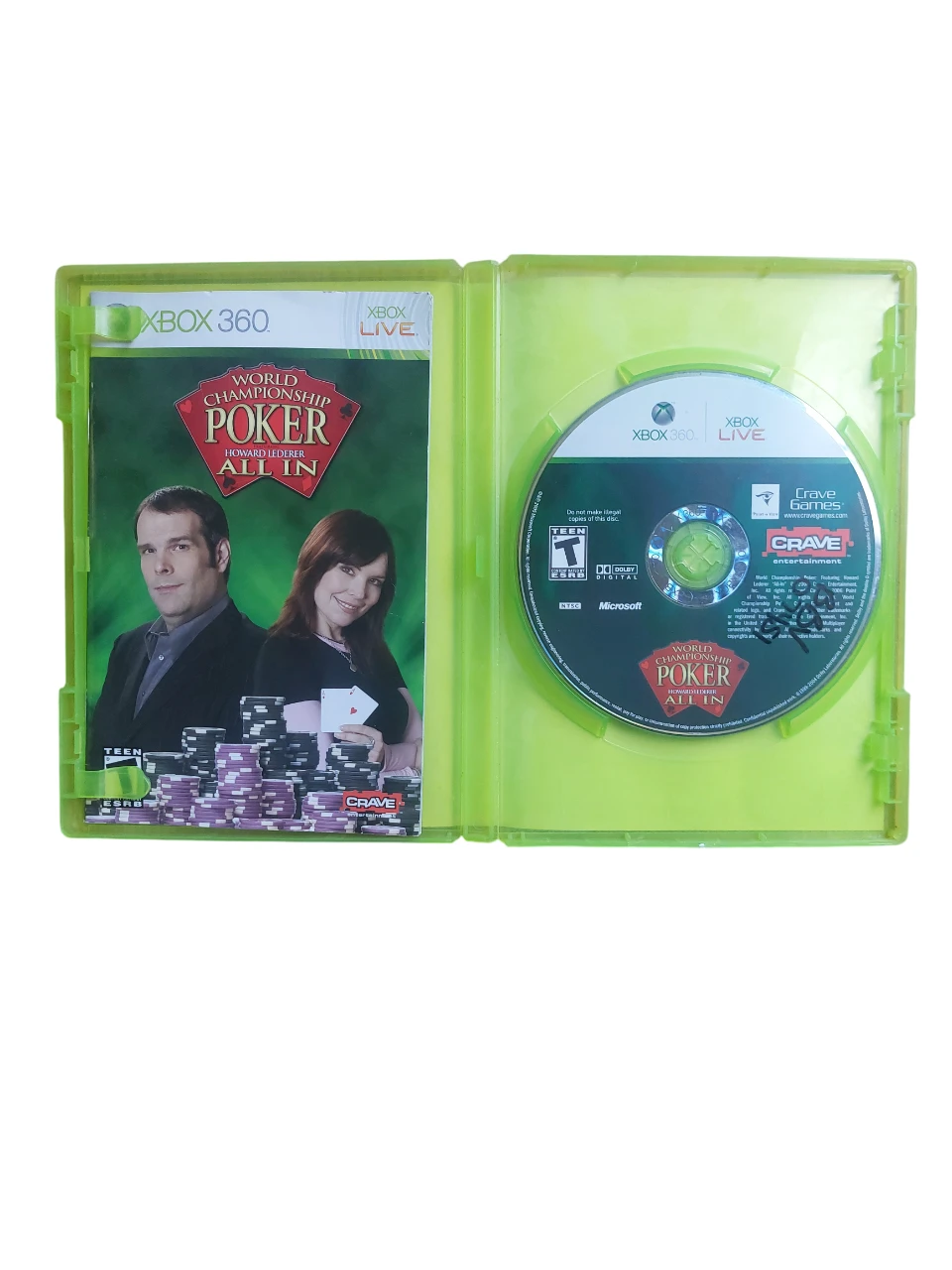 World Championship Poker: Howard Lederer All In - Xbox 360 - photo 3