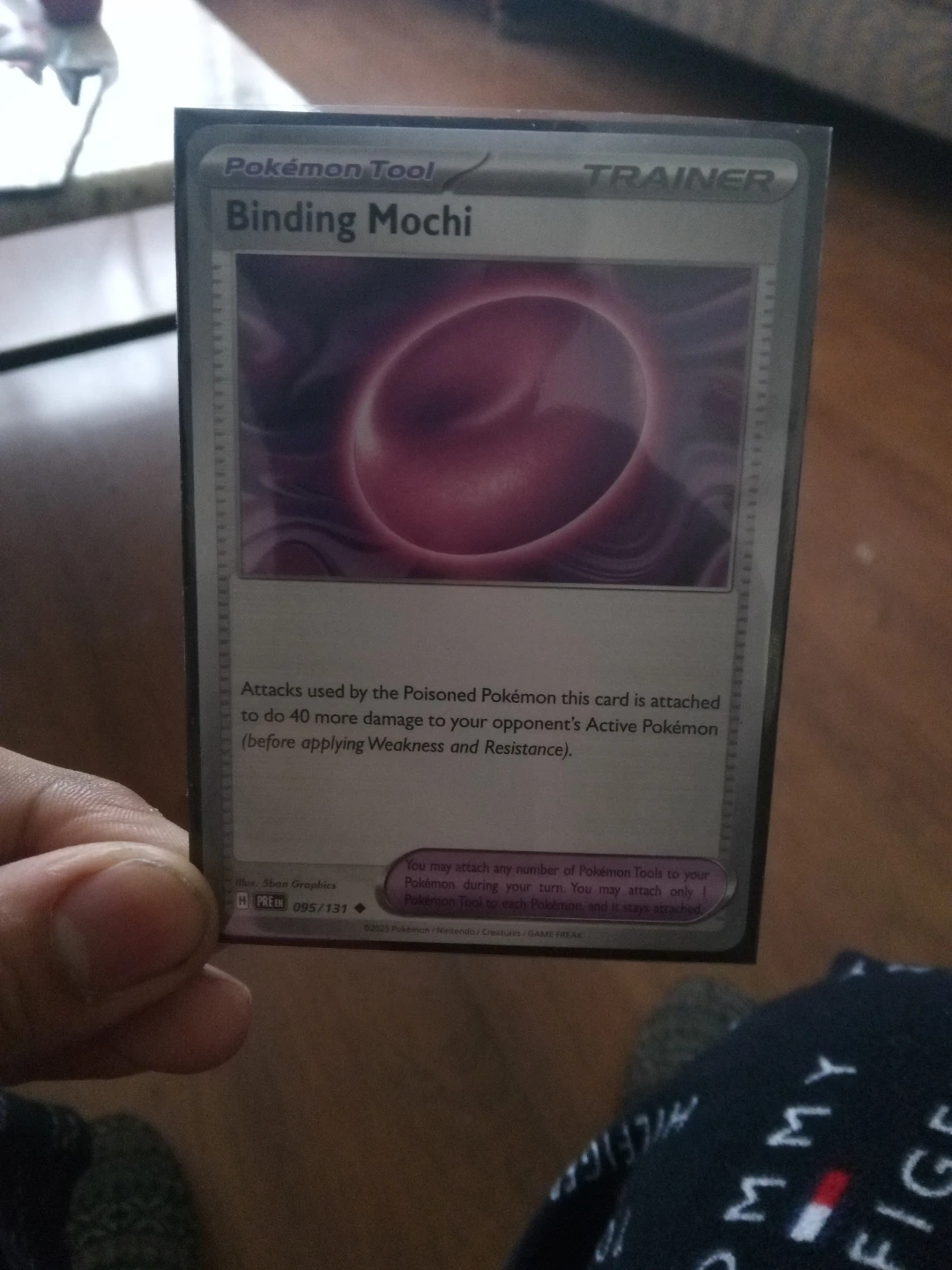 Pokemon Trading Card - Binding Mochi Trainer Card