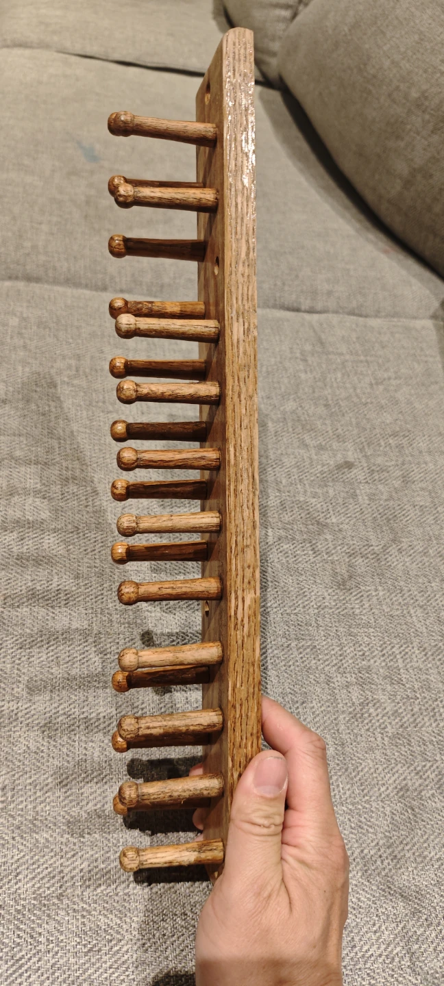 Wooden Tie Rack - photo 3