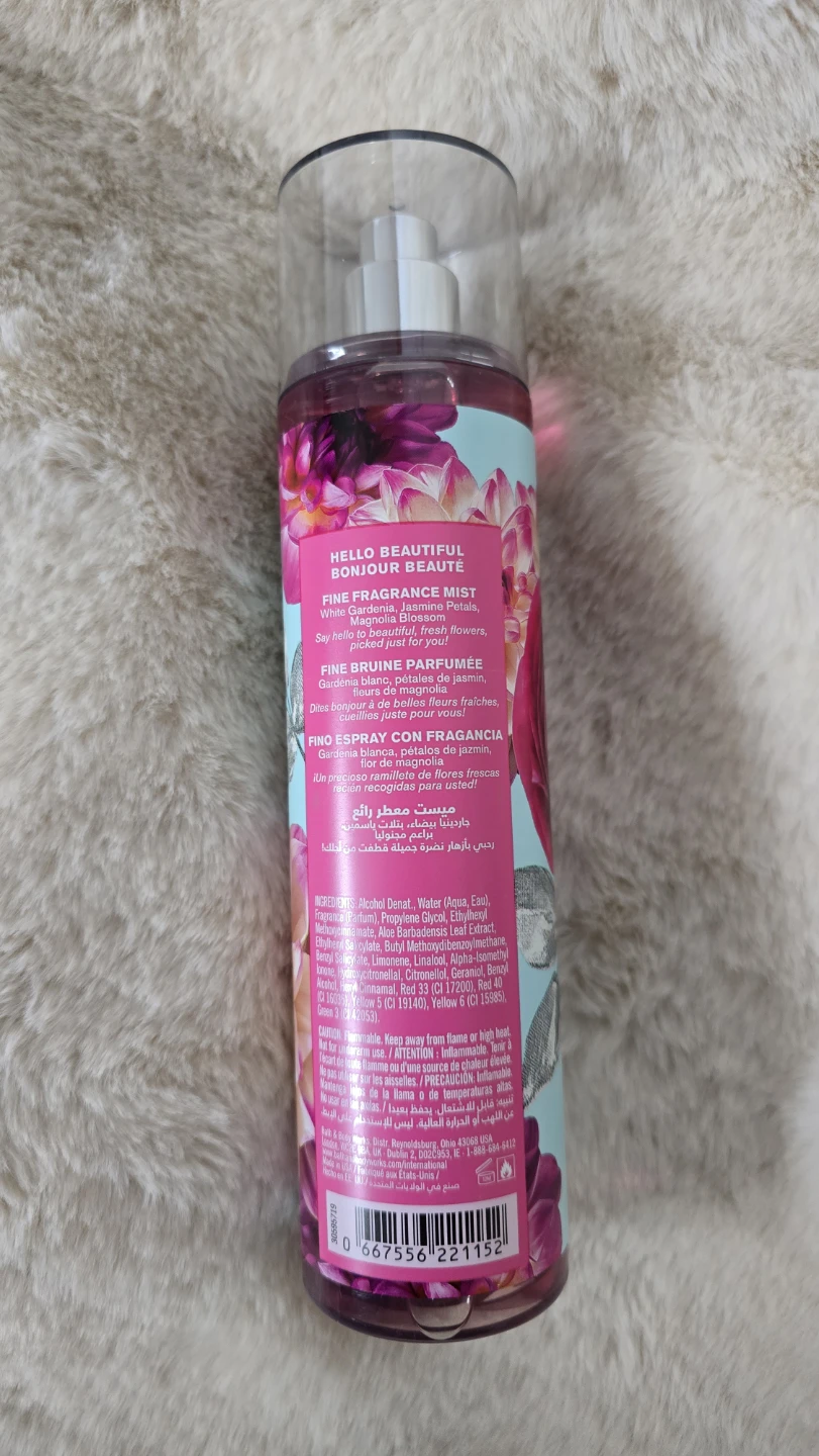 Bath & Body Works Hello Beautiful Fine Fragrance Mist - photo 2