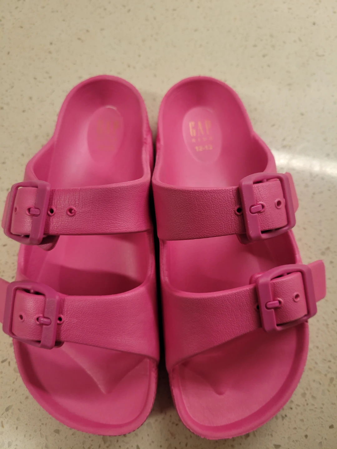 GAP Pink Slides Sandals Toddler Size 12-13