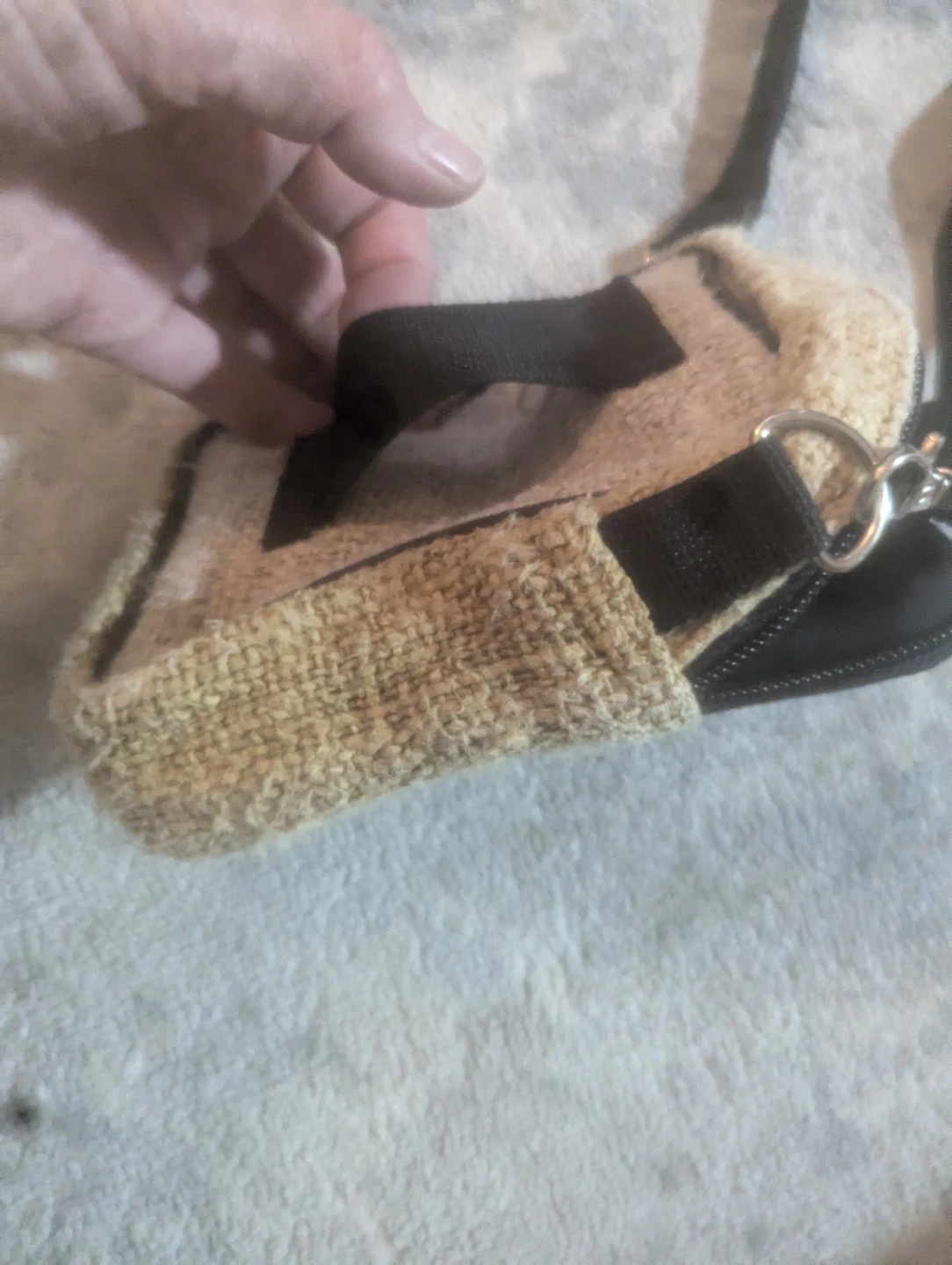 Himalayan 100% Hemp Small Crossbody Bag - photo 3