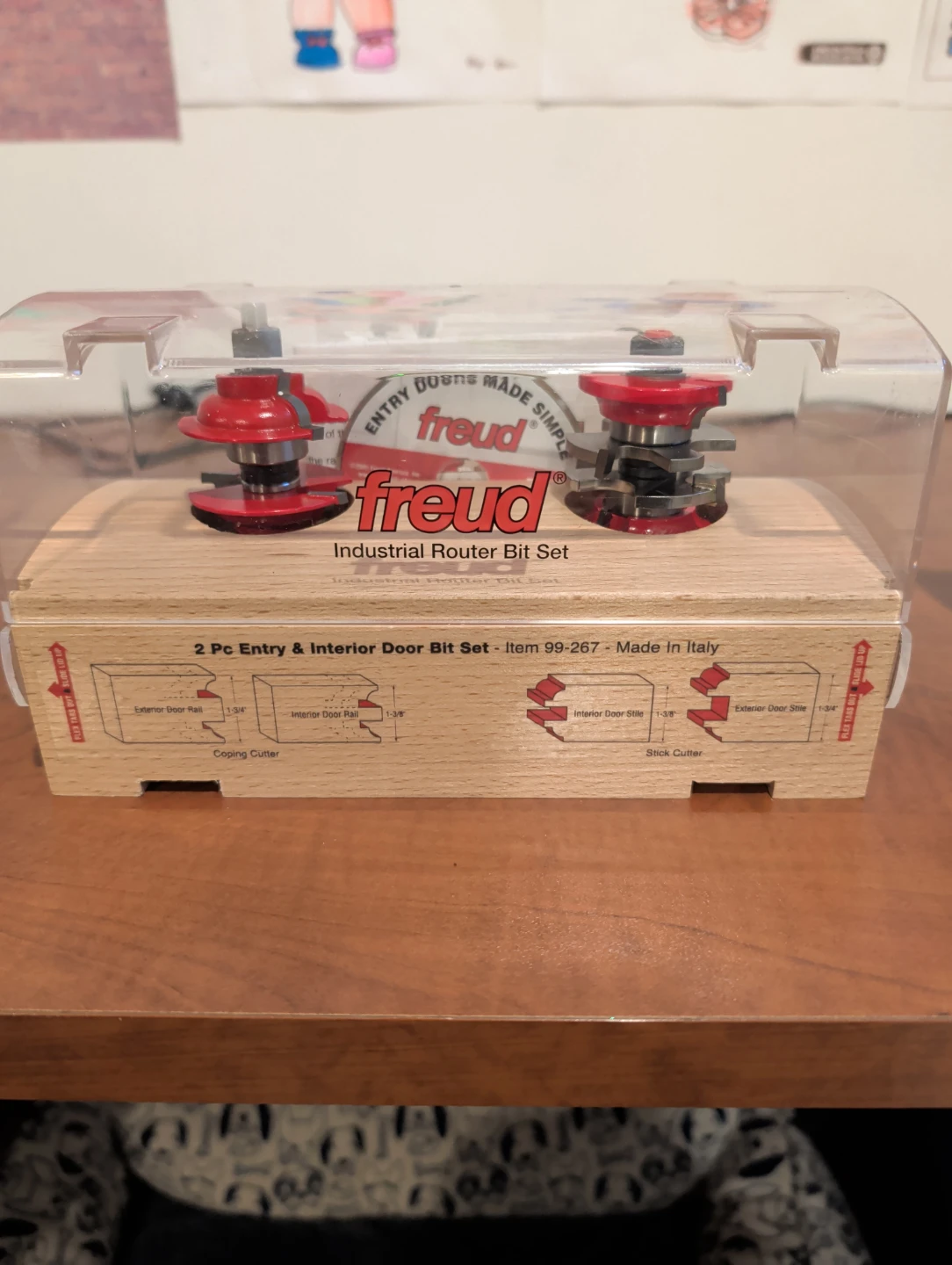 Freud Industrial Router Bit Set - 2 Pc Entry & Interior Door - photo 2