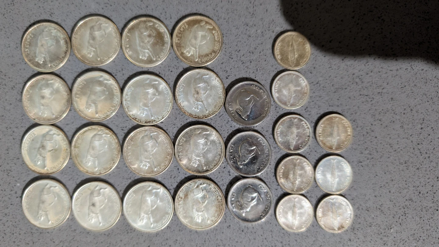 Collection of Canadian Silver Coins