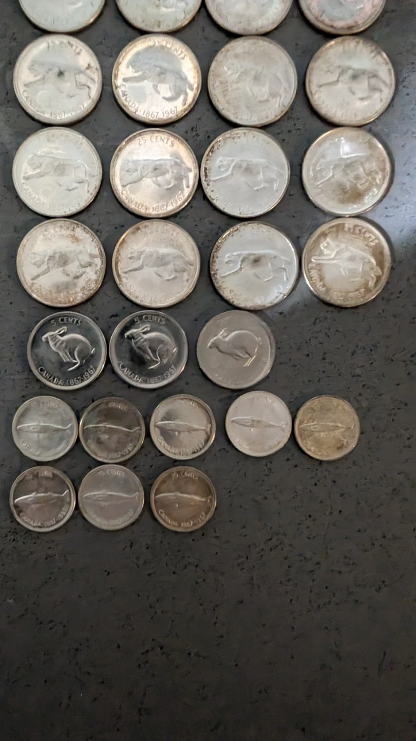 Collection of Canadian Silver Coins - photo 3