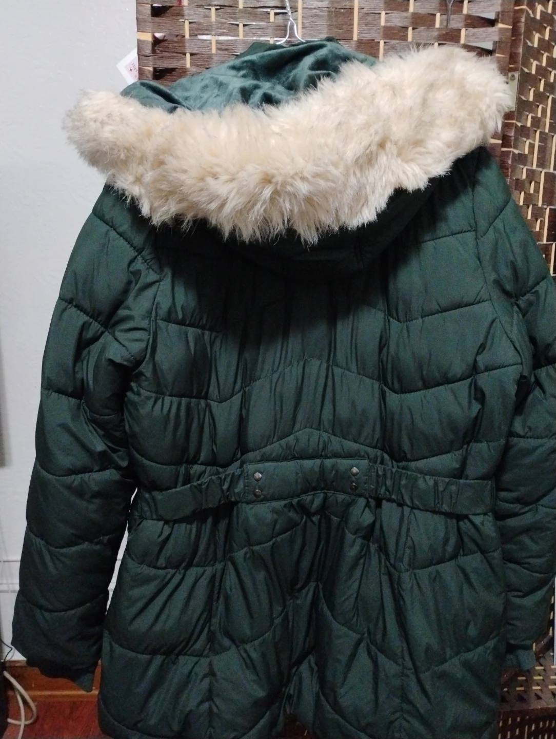 🏆" Women Puffer Coat with Faux Fur - photo 2