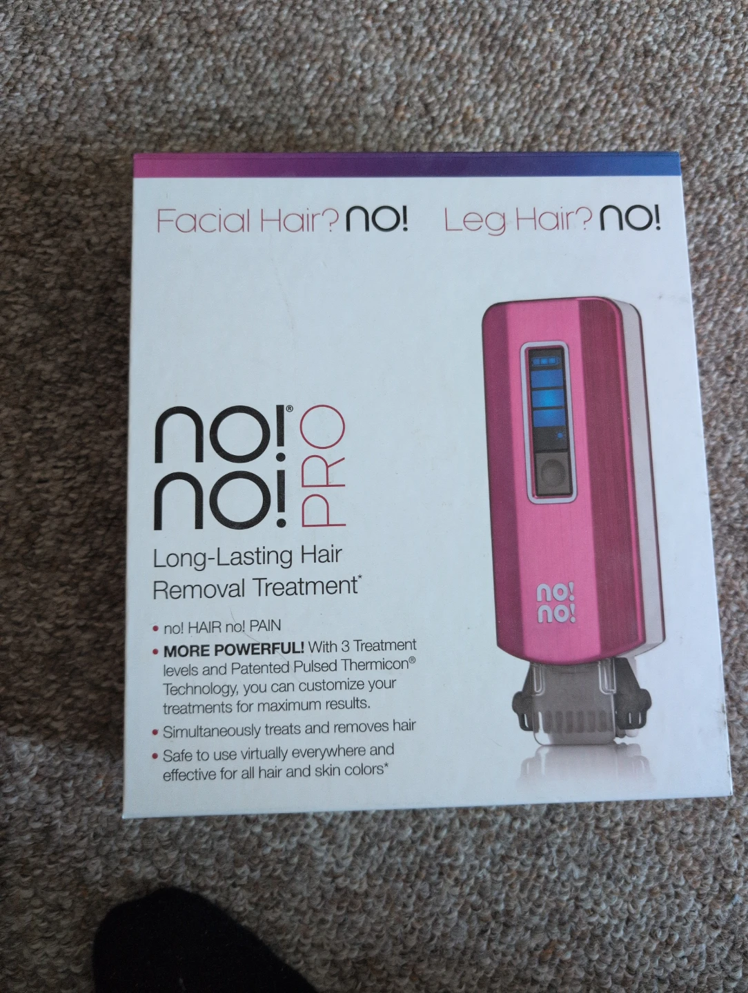 no!no! PRO Long-Lasting Hair Removal Treatment Device