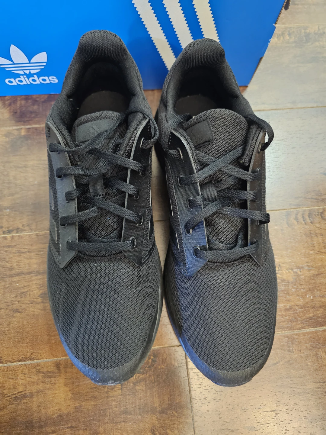 Adidas Cloudfoam Comfort Running Shoes - Black - Size 9.5