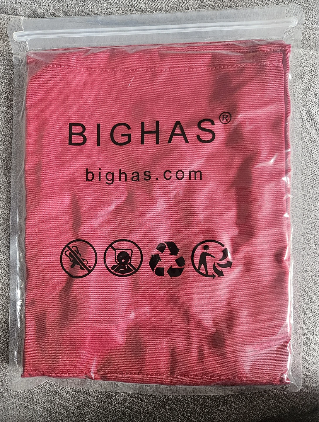 BIGHAS Adjustable Bib Apron - Wine Red 🧡 - photo 2