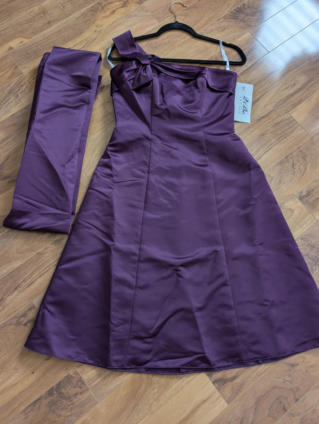 2Be social Plum Dress Size 6 - photo 2