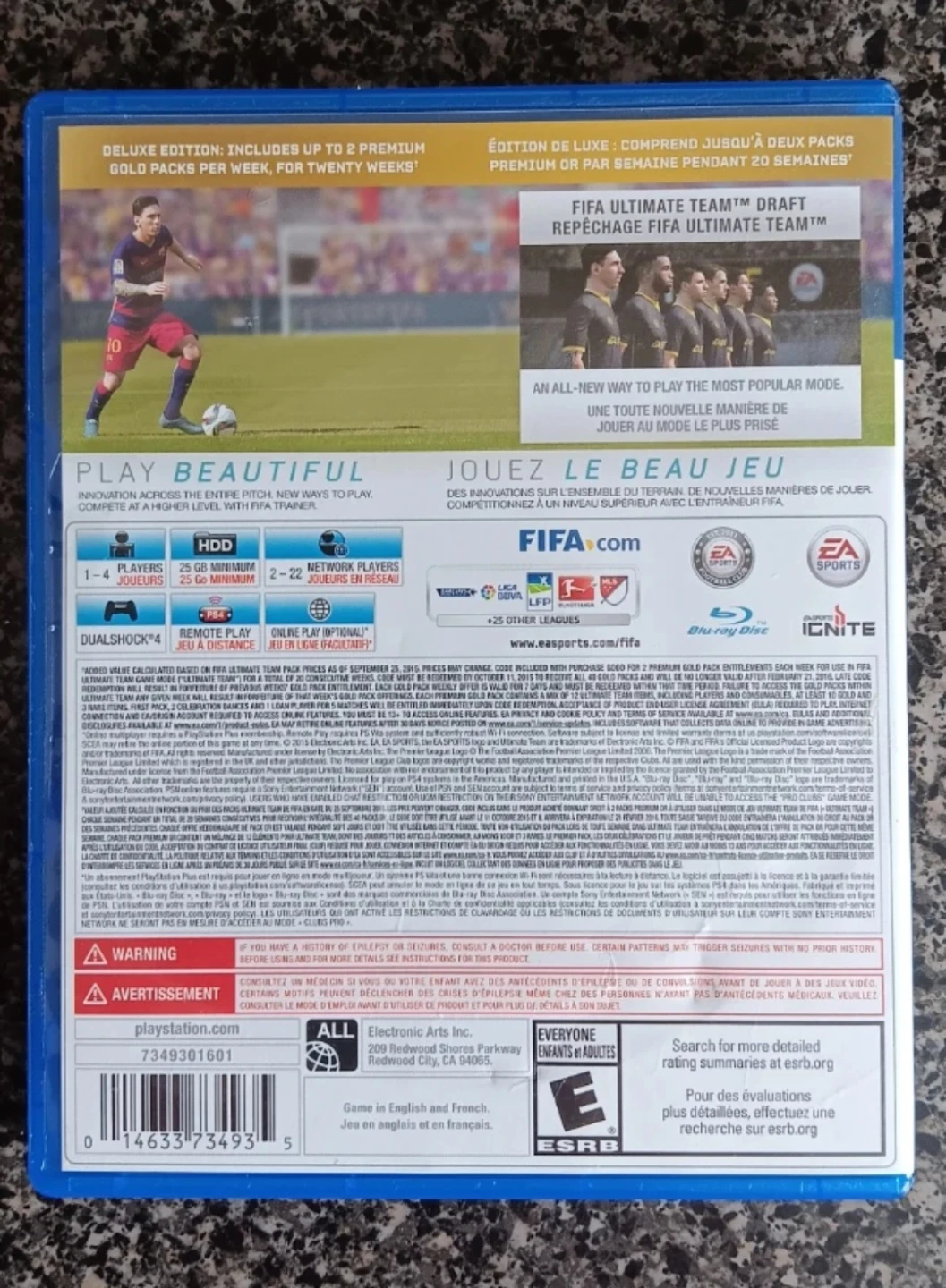 EA Sports FIFA 16 Deluxe Edition for PS4 - photo 2