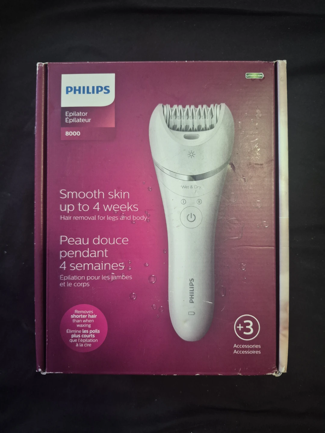 Philips Epilator 8000 BRE700