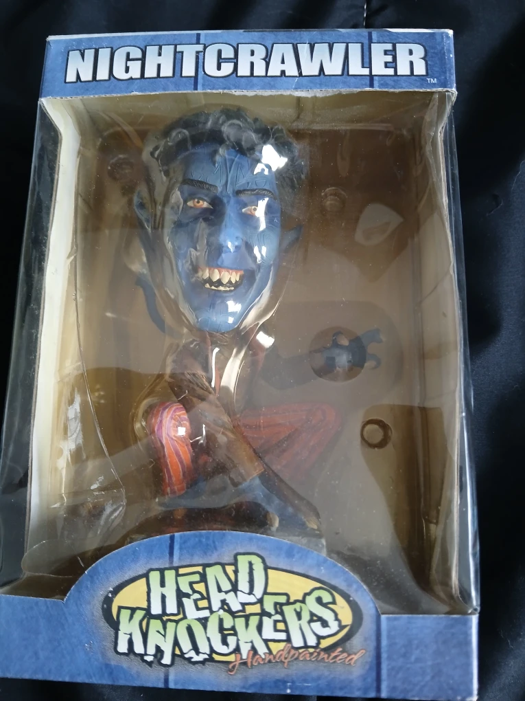 🏆NECA Head Knockers Nightcrawler Figure