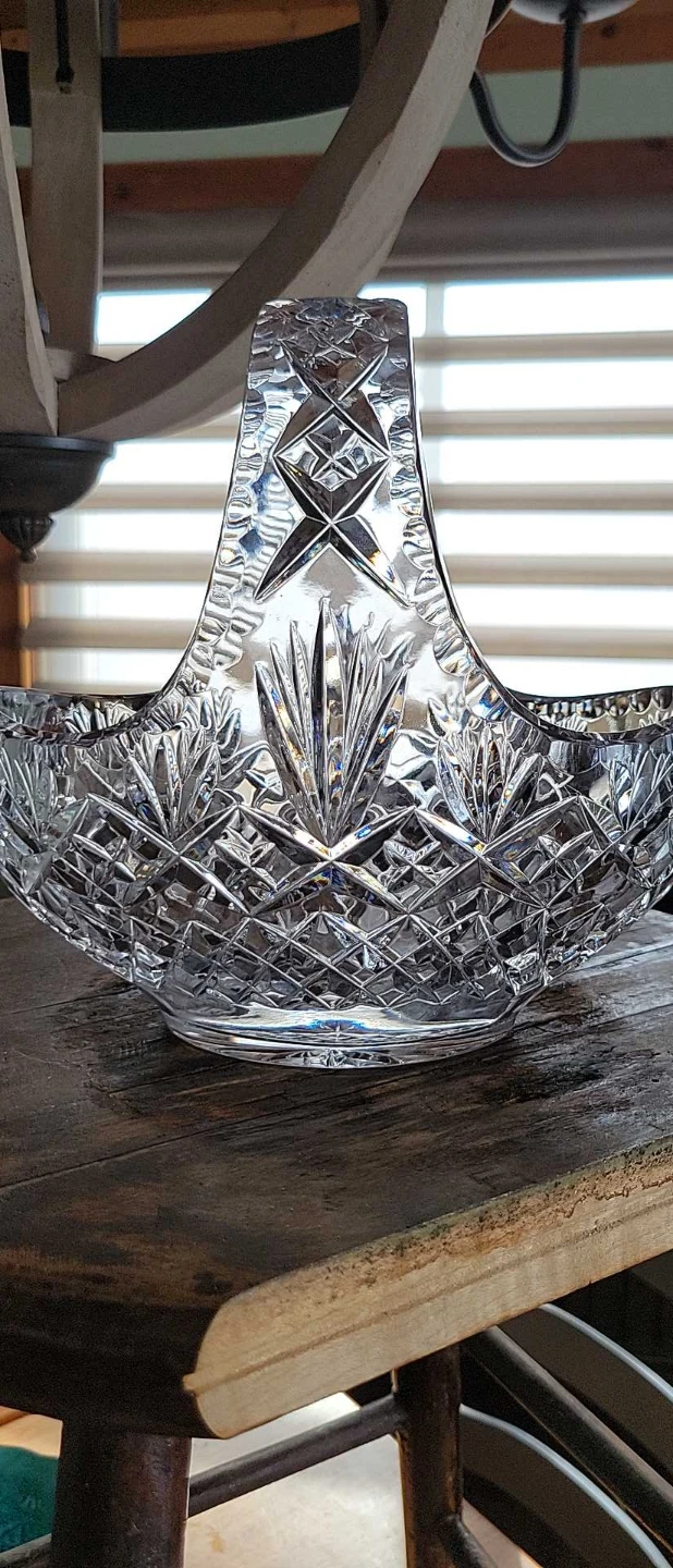 Crystal Glass Basket - photo 4