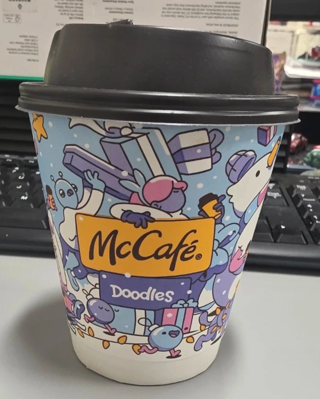 McCafé Doodles Coffee Cup