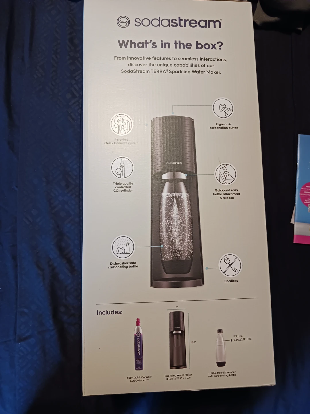 SodaStream Terra Sparkling Water Maker - photo 5