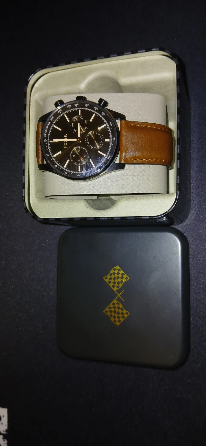 Fossil Sullivan MultiFunction Brown Leather Watch BQ2457 - photo 3