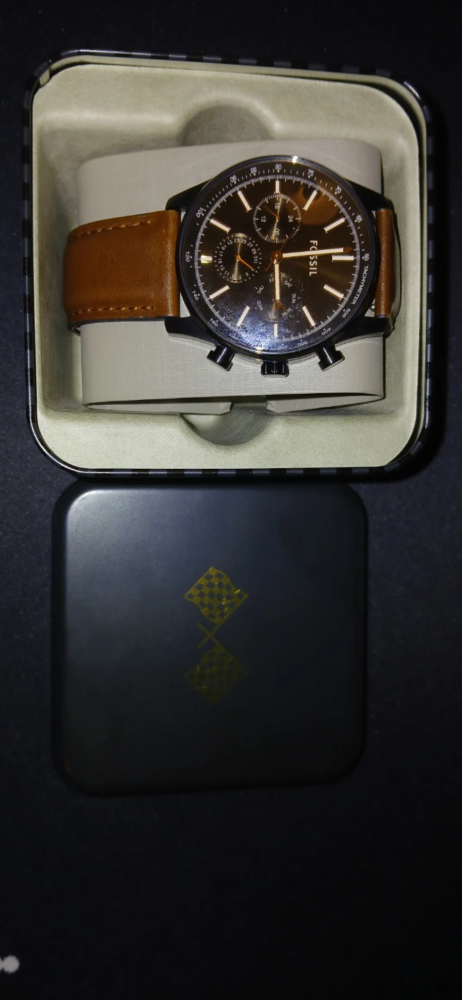 Fossil Sullivan MultiFunction Brown Leather Watch BQ2457 - photo 4