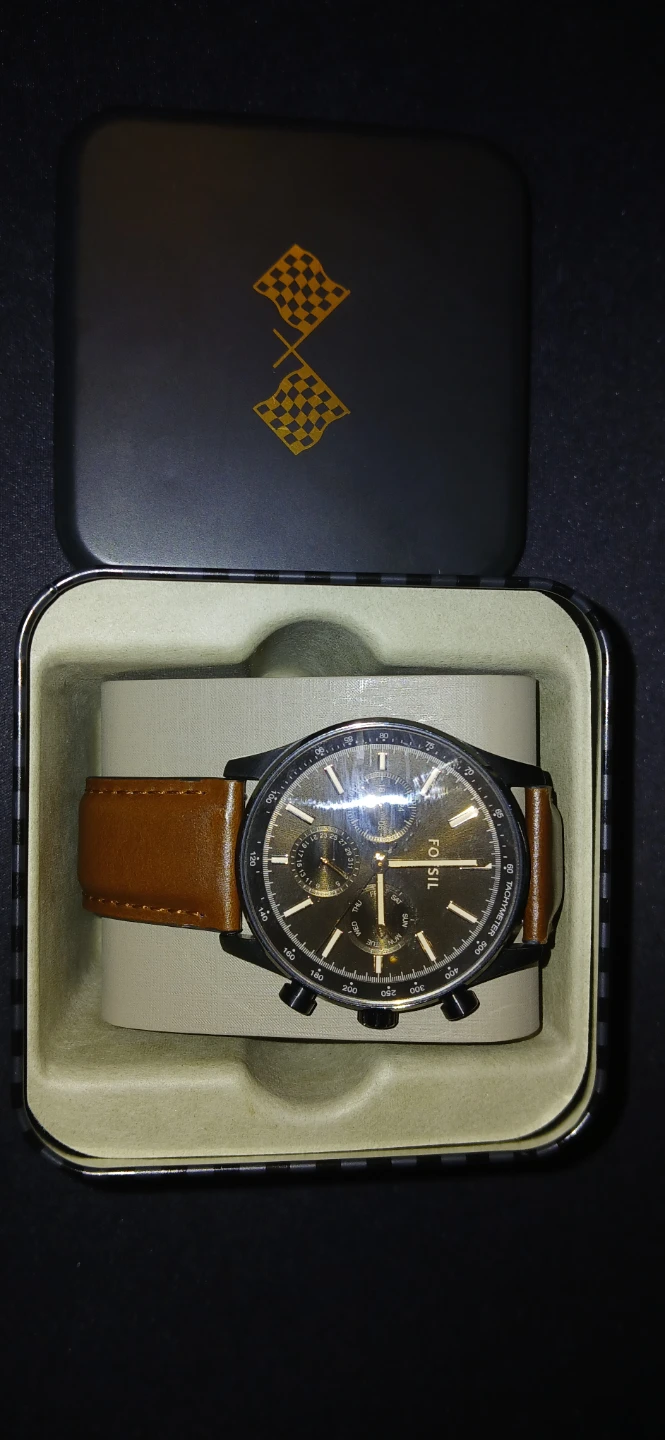 Fossil Sullivan MultiFunction Brown Leather Watch BQ2457 - photo 5