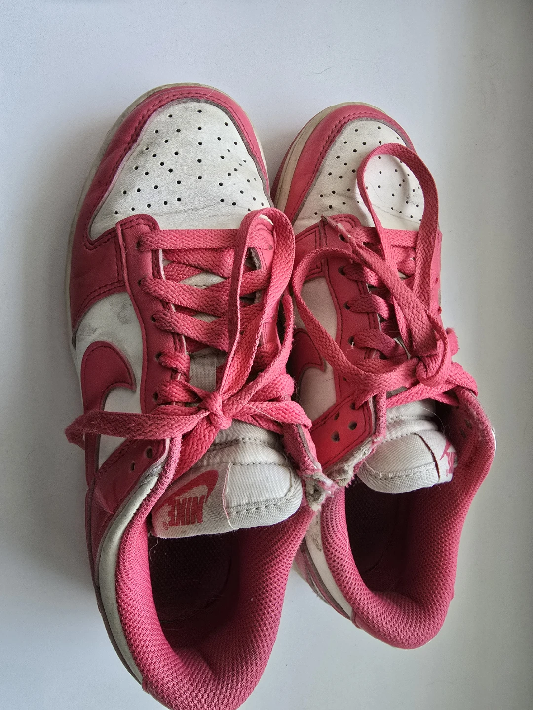 Nike Dunk Low Pink White Sneakers