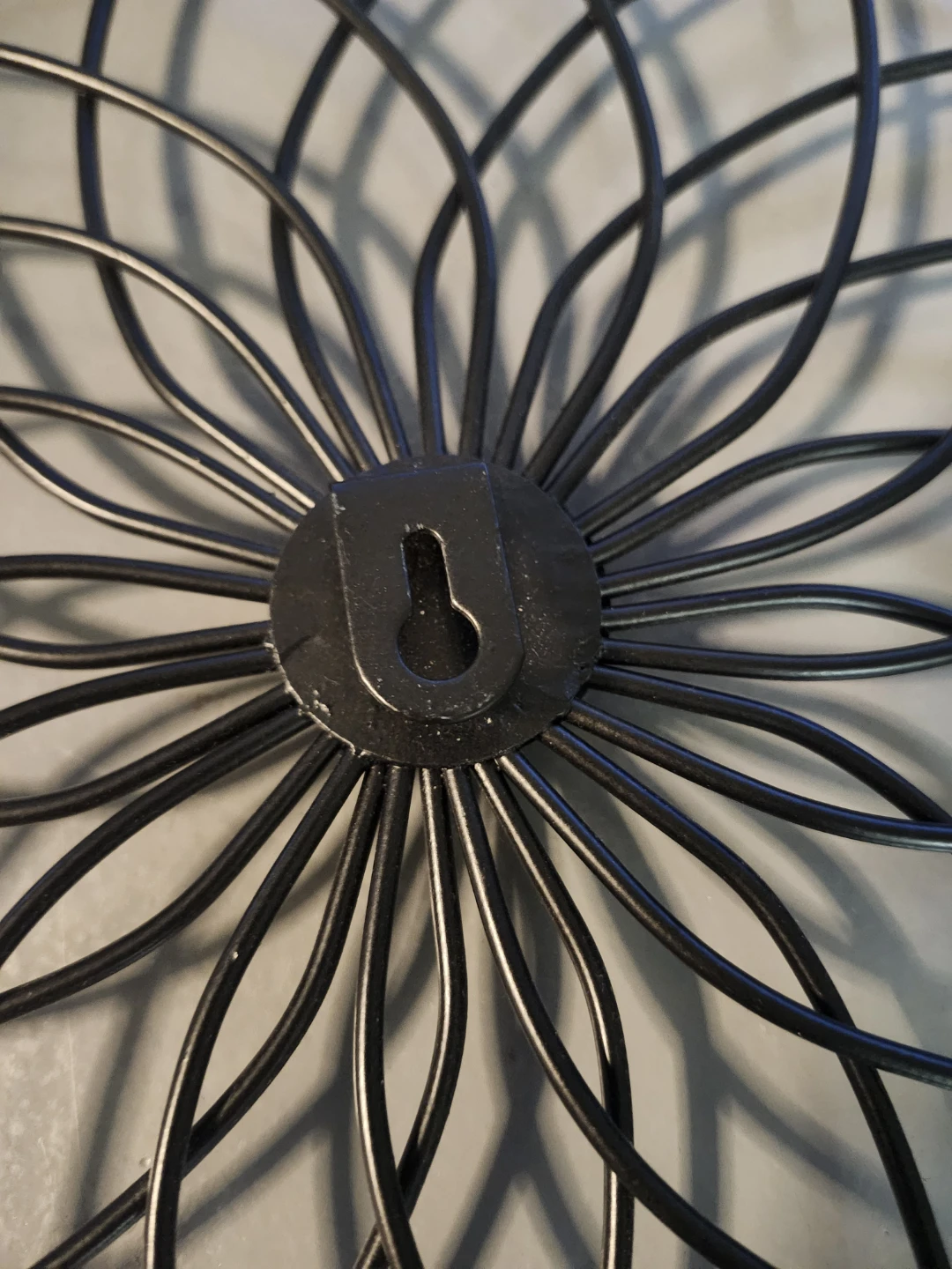 Black Metal Flower Wall Art (1) Piece - photo 4