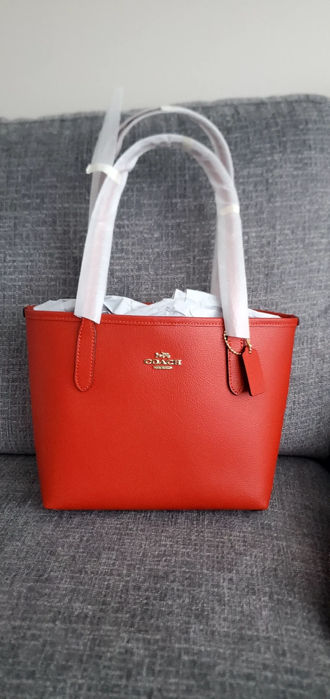 Coach small city tote