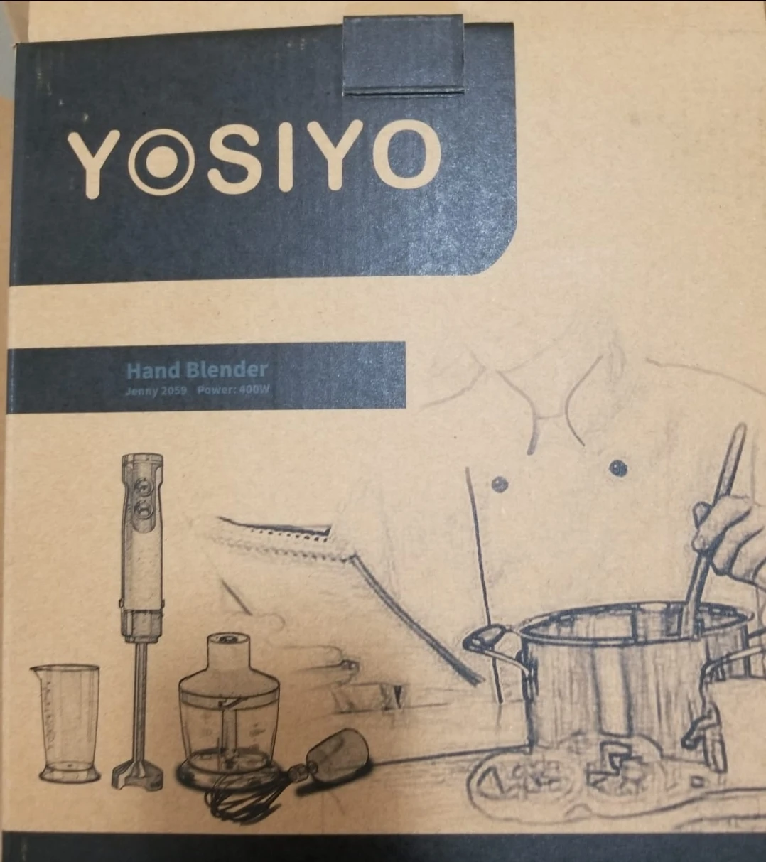 YOSIYO Hand Blender HB-2059 400W - photo 2