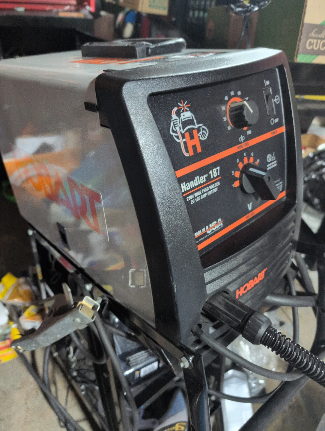 Hobart Handler 187 230V Wire Feed Welder - photo 4