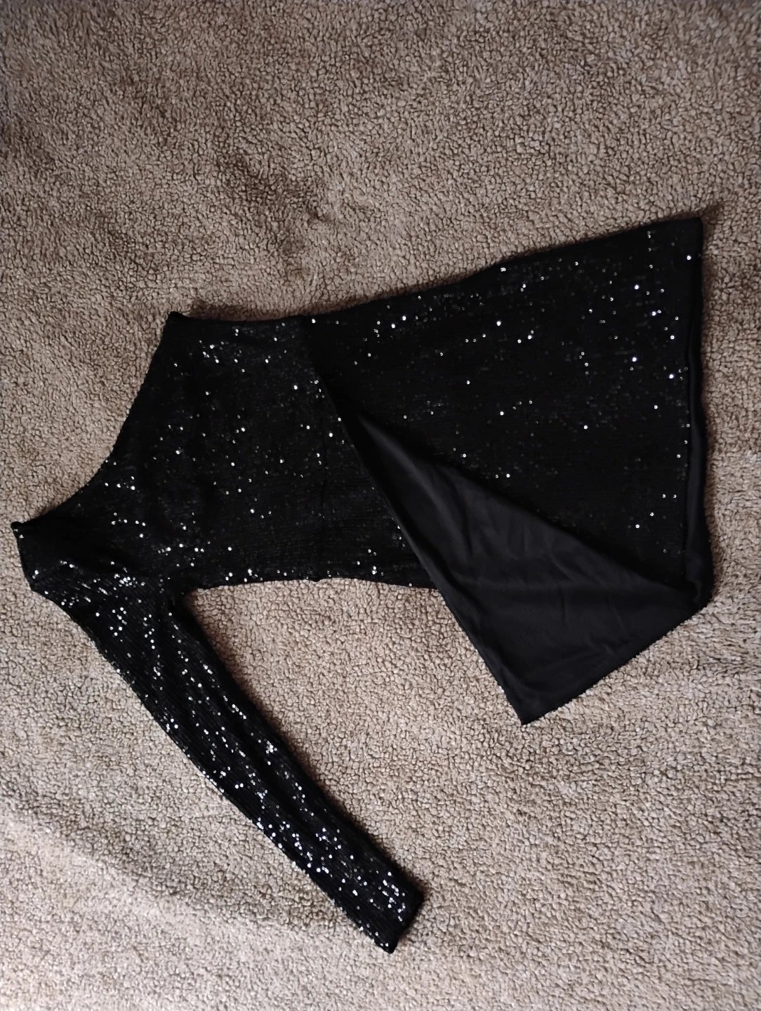 Black Sequins Party Dress - Adika - XS - photo 4