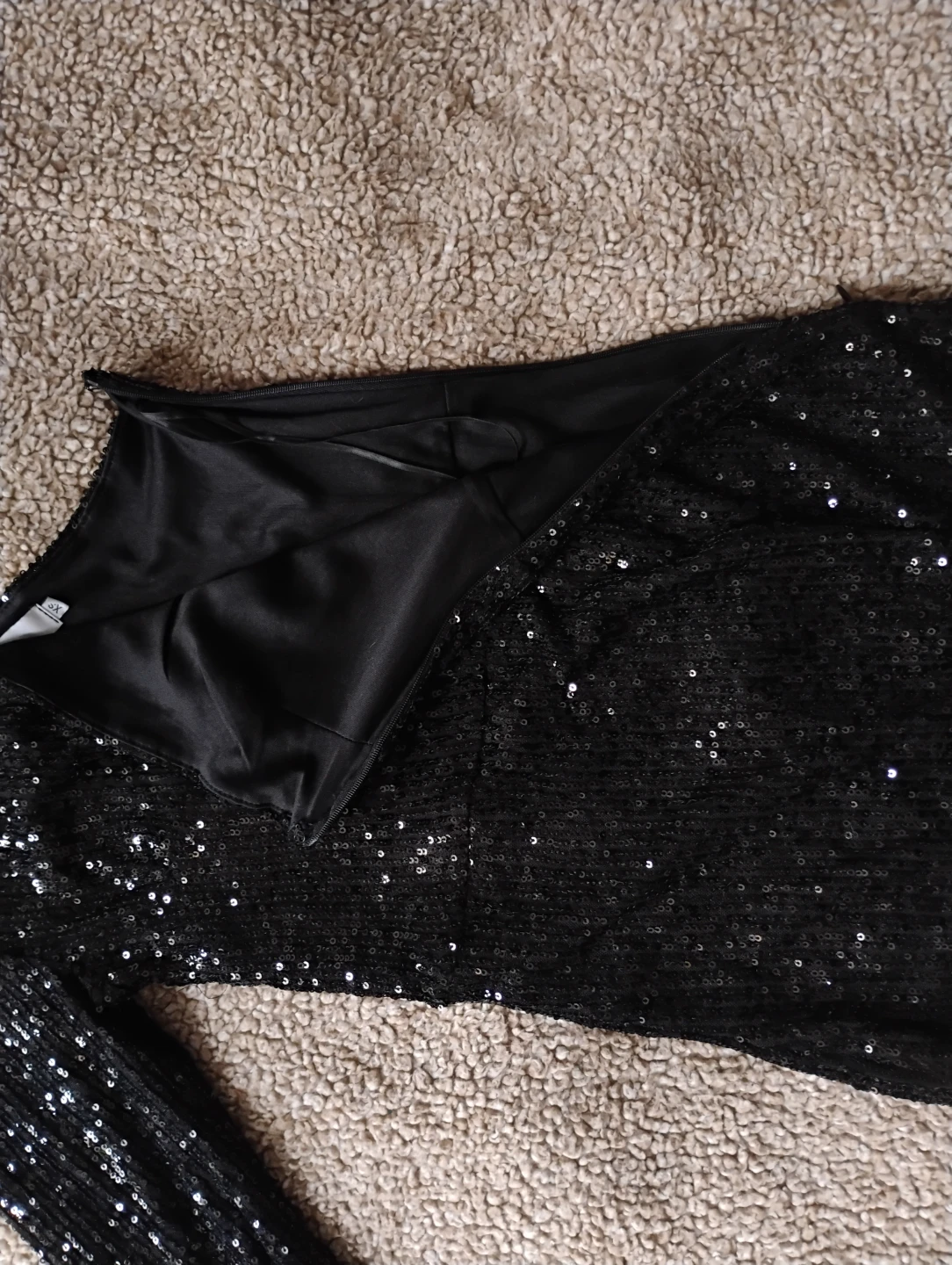 Black Sequins Party Dress - Adika - XS - photo 5