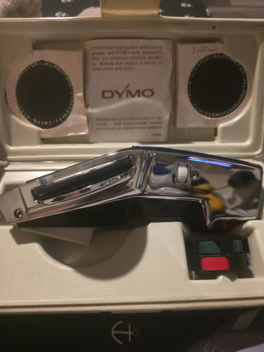 Dymo Label Maker with Interchangeable Wheels - photo 2
