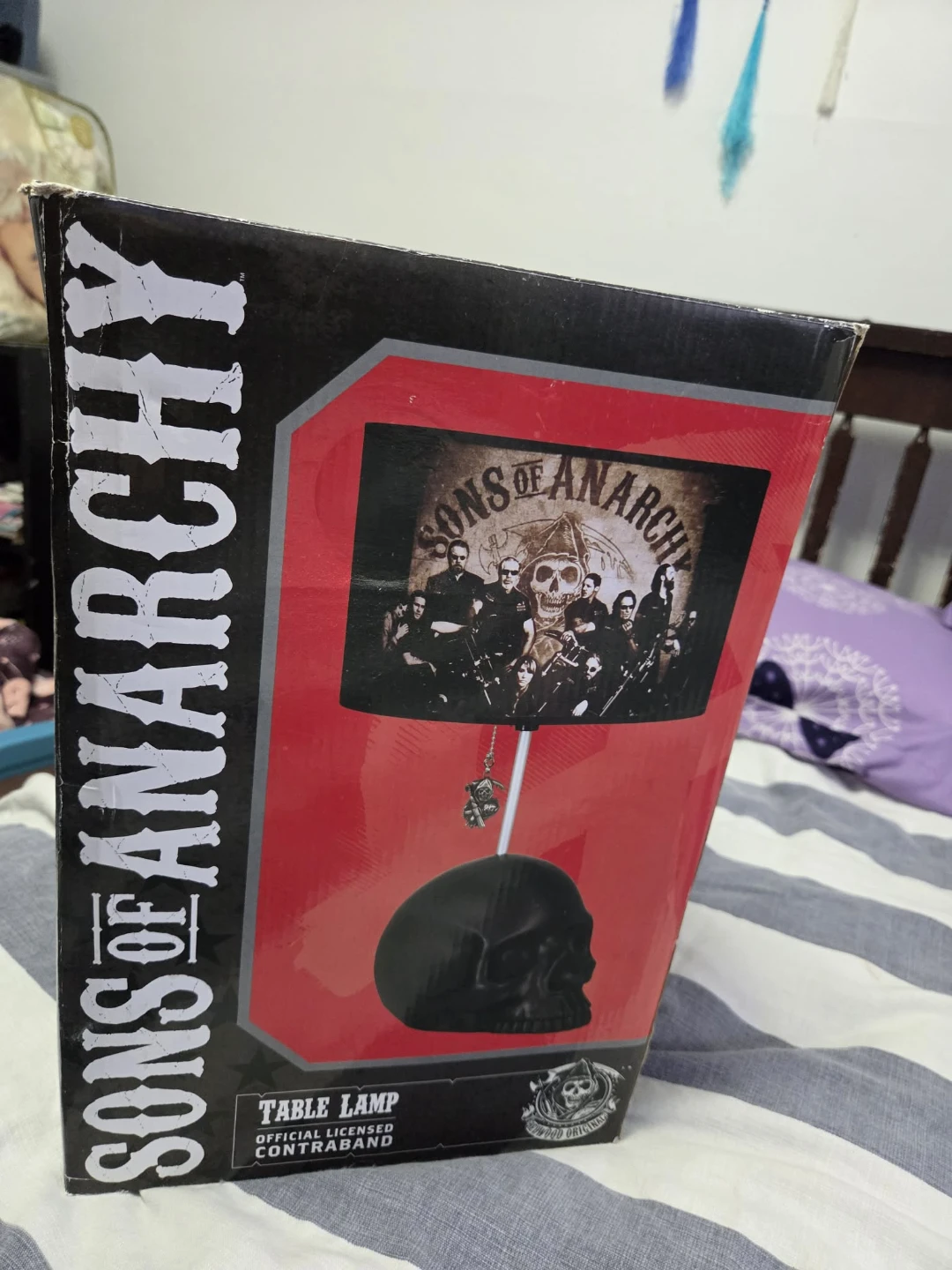 Sons of Anarchy Skull Table Lamp - photo 2