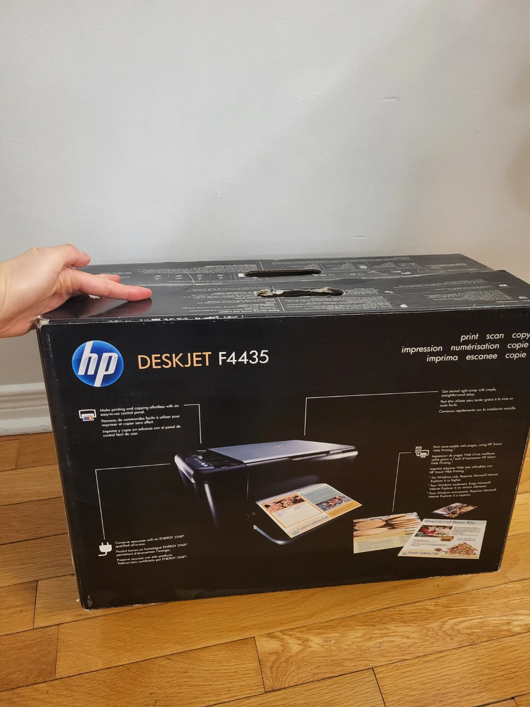 HP Deskjet F4435 All-in-One Printer, Scanner, Copier - photo 2