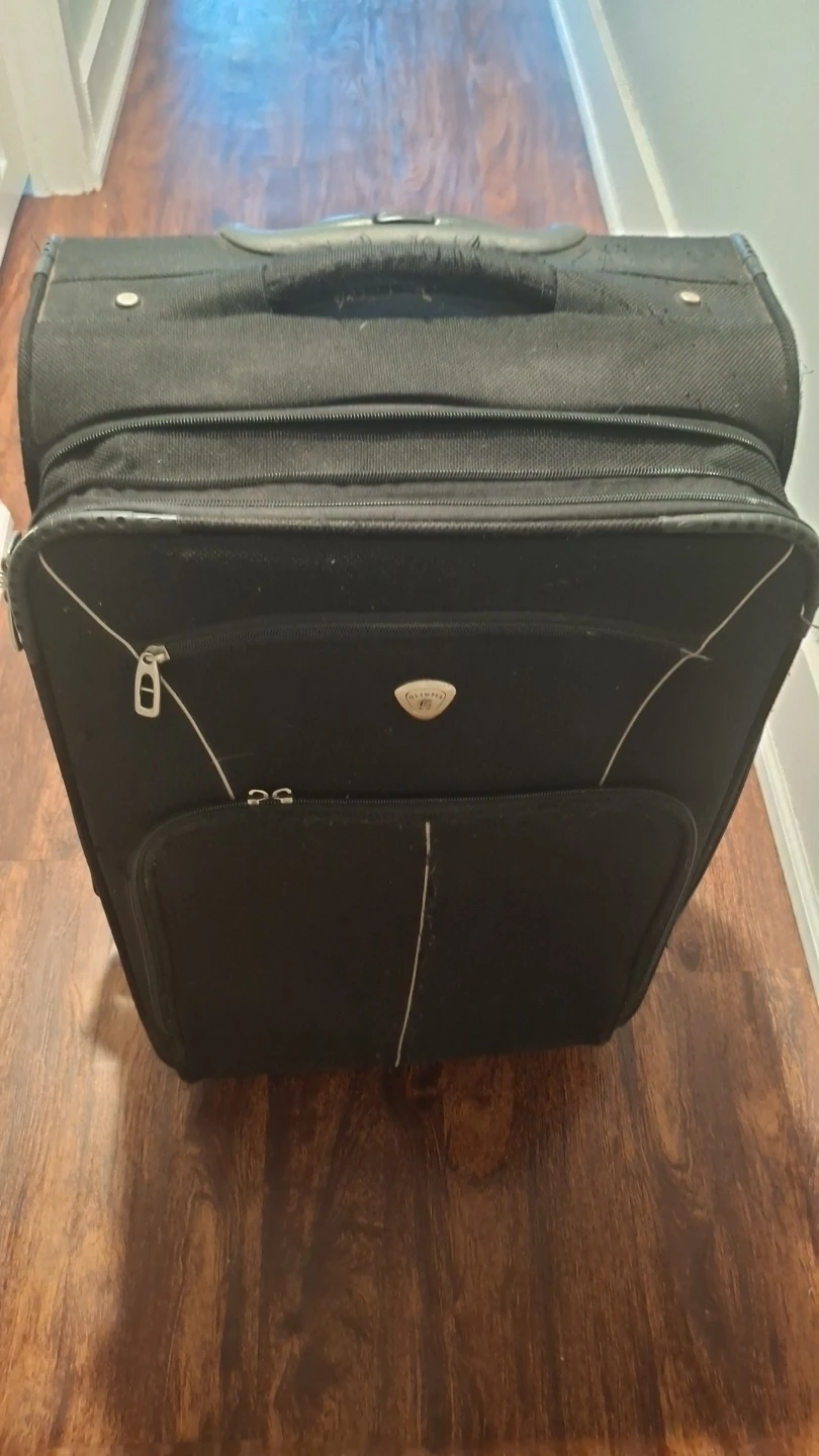 Olympia Luggage Rolling Carry-On Suitcase