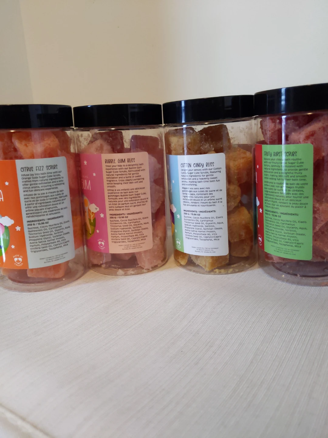 Moo Moo Sugar Cube Scrubs - Assorted Scents; vegan, Canadian - photo 2