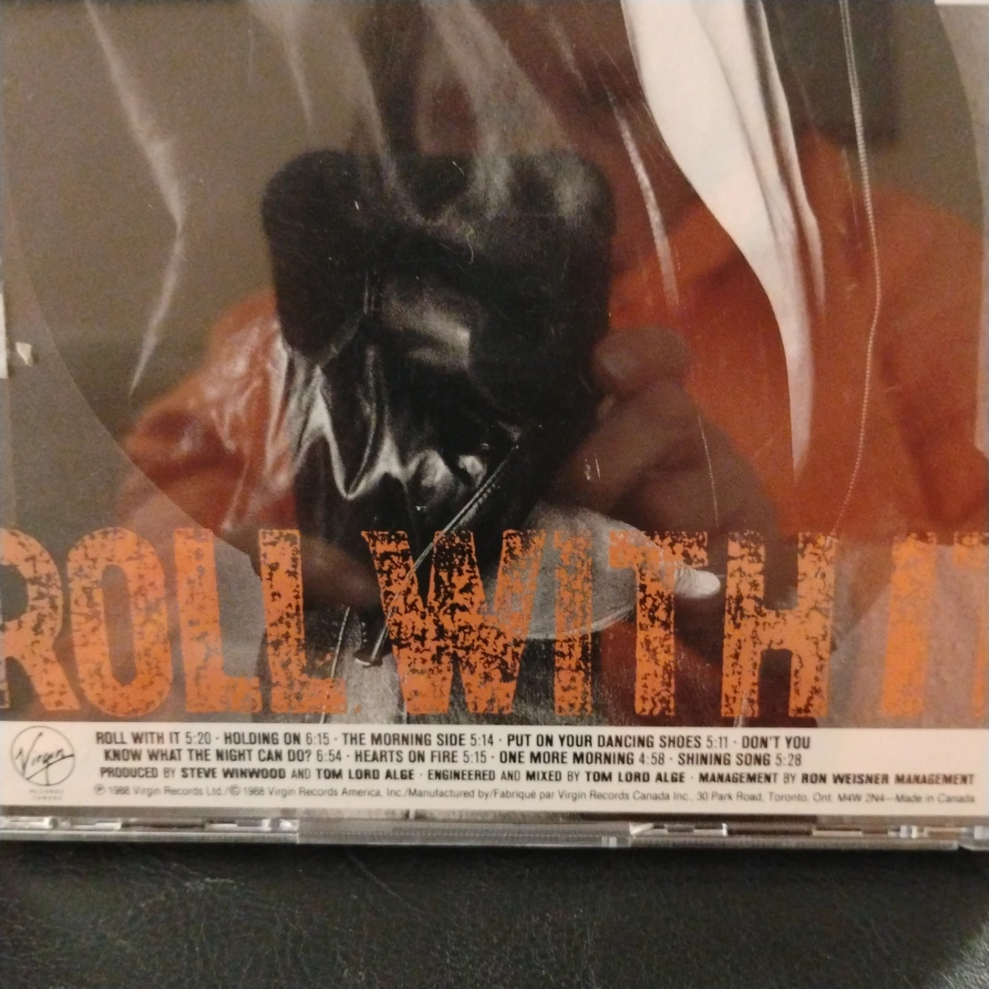 Steve Winwood Roll With It CD - photo 2