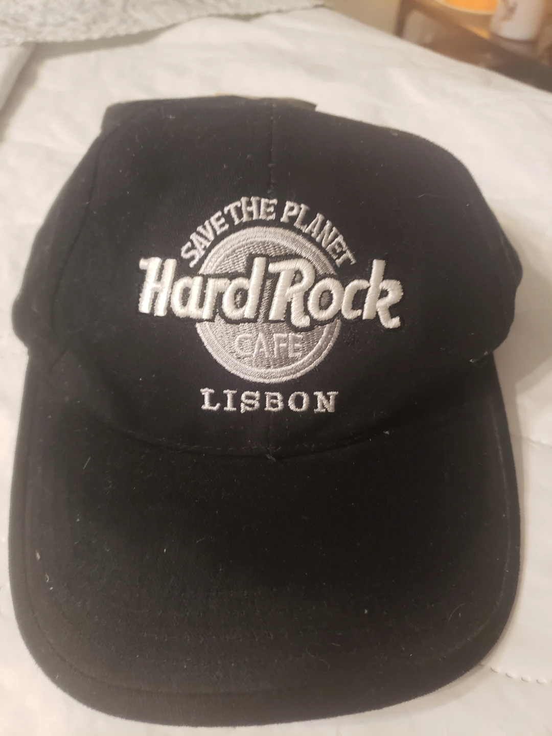 Hard Rock Cafe Lisbon "Save the Planet" Baseball Cap