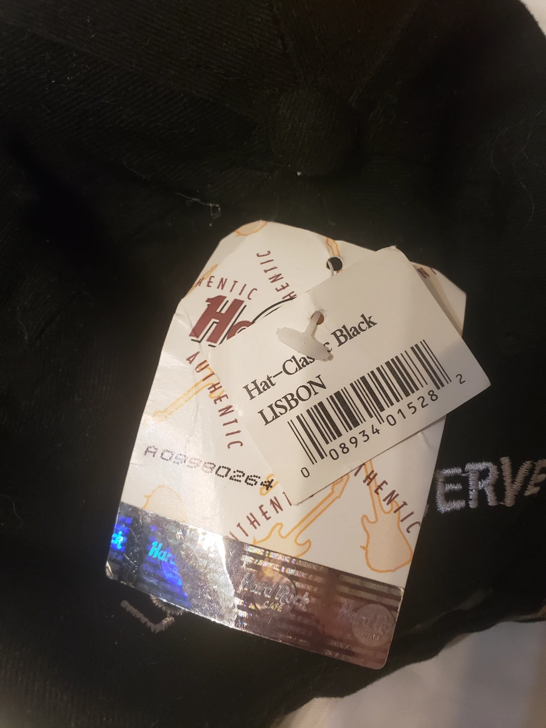 Hard Rock Cafe Lisbon "Save the Planet" Baseball Cap - photo 2