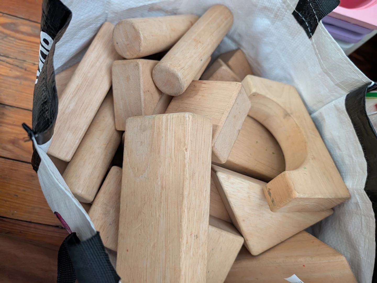 Wooden Building Blocks Set🏆