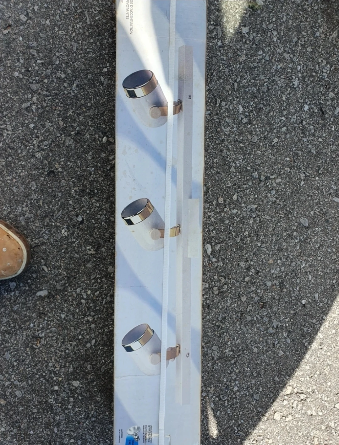 3-Light Track Lighting Fixture