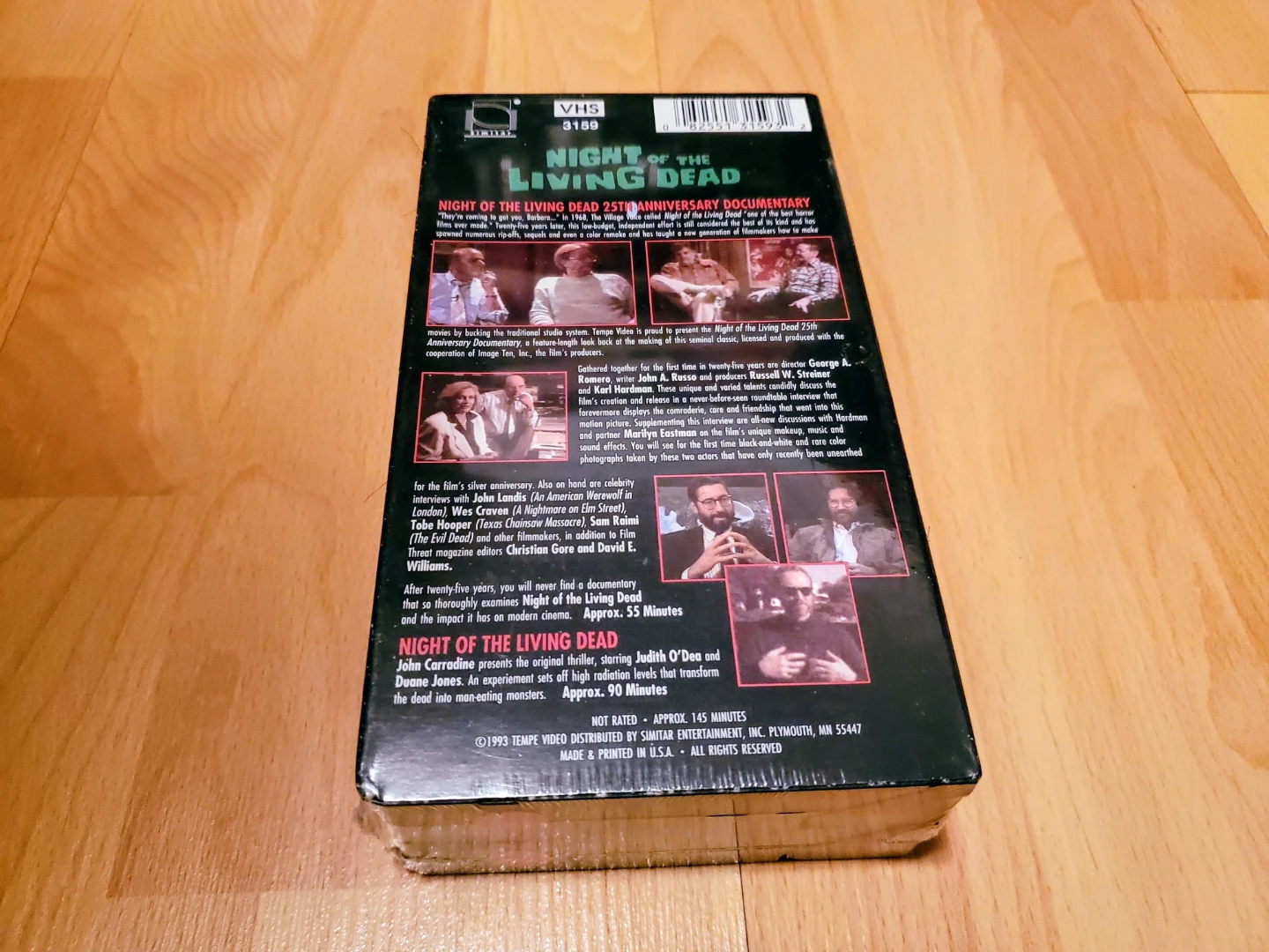 (Sealed) Night of the Living Dead 25th Anniversary Set VHS - photo 2