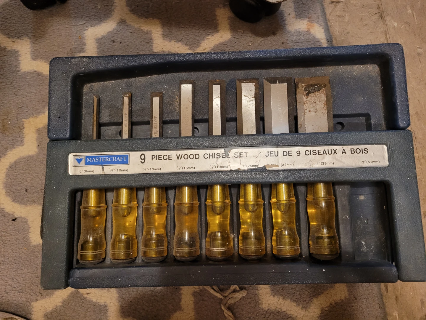 Mastercraft 9 Piece Wood Chisel Set - photo 2