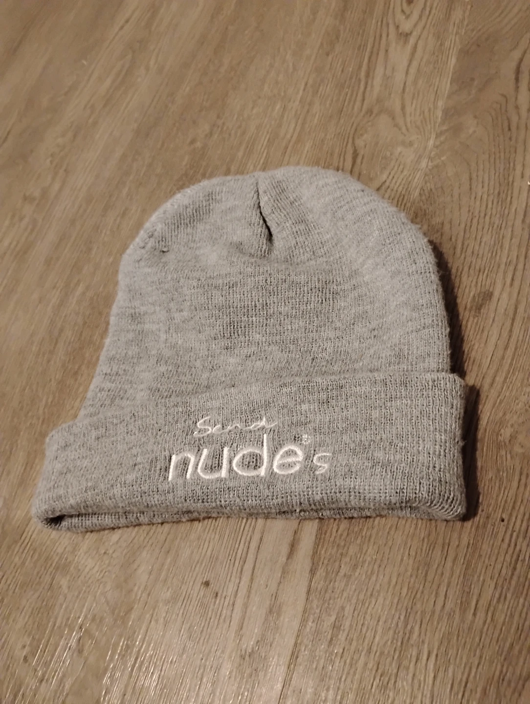 New Grey "Send Nudes" Beanie 🏆